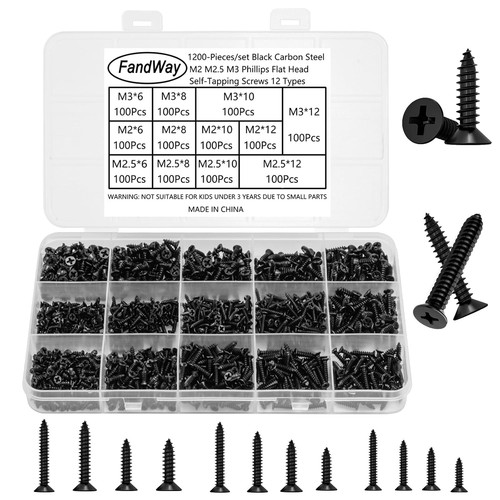 1200pcs self tapping screws - tapping,