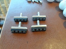 BEAUTIFUL SET OF NOS MAFAC BRAKE BLOCKS WITH CAGES
