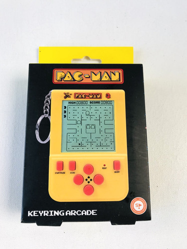 Pac man keyring arcade game - pac,