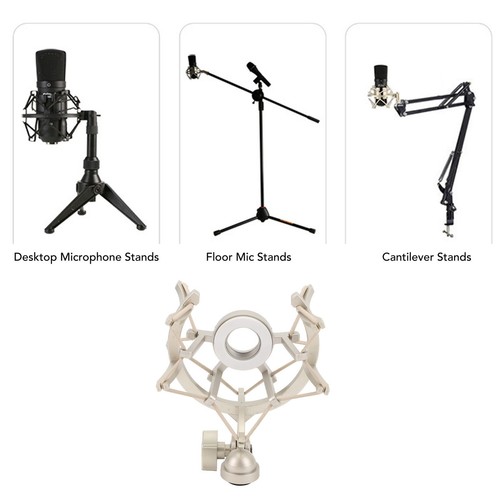 Mic shock mount 25mm abs - mic,