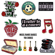You Choose Music Themed Pin