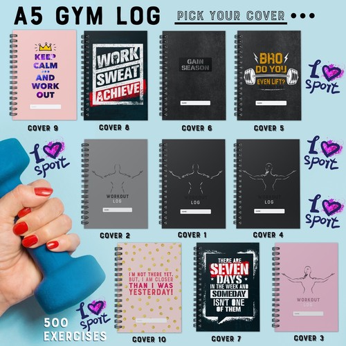 Workout log book - ,, gym