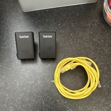 2 x D-Link DHP-300AV Powerline Adapters Homeplugs TalkTalk BT Sky Virgin EE