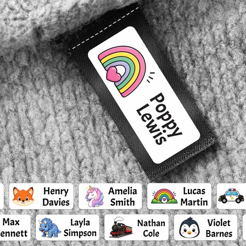 Personalised stick name - on,
