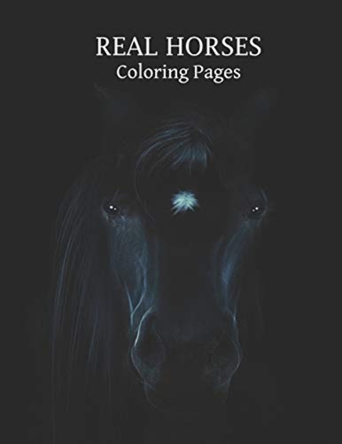 Real horses coloring pages - horses,