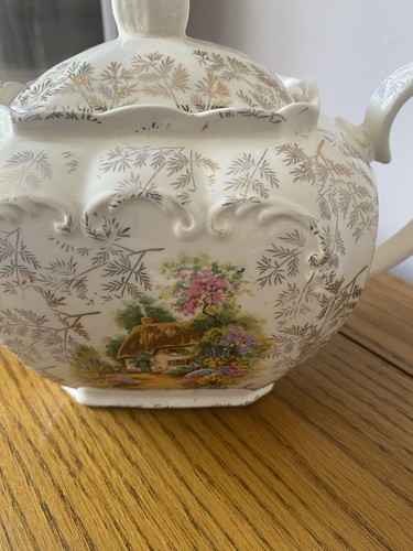 Sadler vintage teapot with - sadler,
