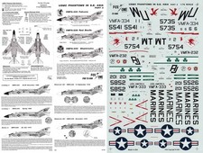 *RARE* FOX ONE DECALS 1/72