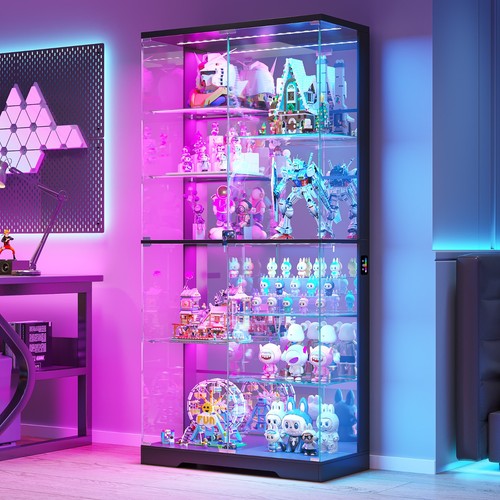 Tier glass display - 10-tier,