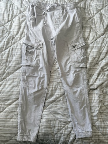 Zara grey cargo joggers - cargo,