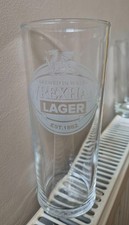 5 x Wrexham Lager Pint Glasses