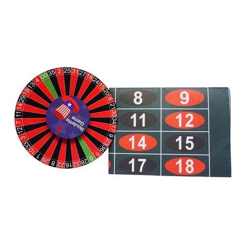 Party roulette wheel - roulette,