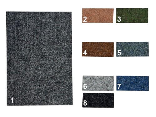 Needled carpet high traffic - needled,
