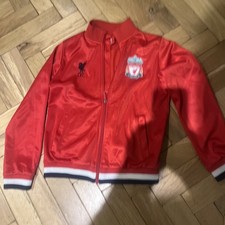 Liverpool FC Official Track Suit Jacket Size Small Boys 7-10 Yrs
