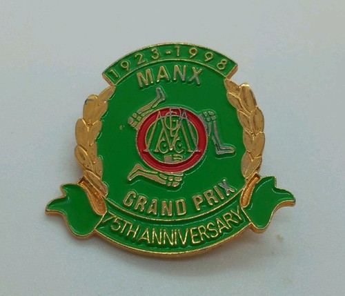 Motorcycle pin badge - badge, m.g.p
