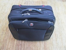 Wenger Swiss Black Wheeled Business Case Travel Cabin Laptop Bag/Case