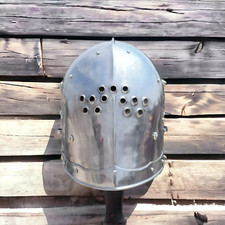 Medieval Armor Knight Helmet Anime Cosplay Prop Adult Wearable