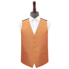 Mens Waistcoat Plain Shantung