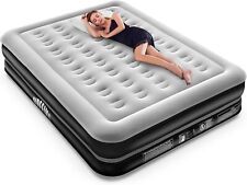 Airfena Double/Queen Inflatable Air Mattress Bed with Built in Electric Pump