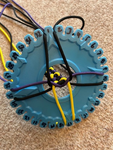 Kumihimo craft disc - kumihimo,