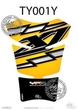 Yamaha XJR 1200 XJR 1300 Motorcycle Tank Pad Tankpad Motografix 3D Gel Protector