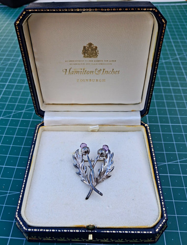 Scottish silver brooch - scottish,