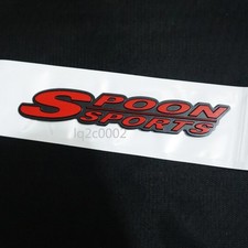 1x Red SPOON SPORTS Black