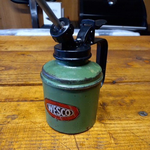 Vintage green wesco oil - vintage,