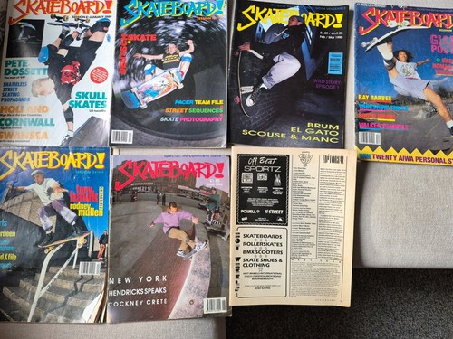 Skateboard 1989 magazine - skateboard!,