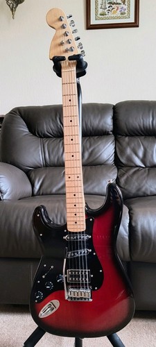 Stratocaster style guitar with - style,