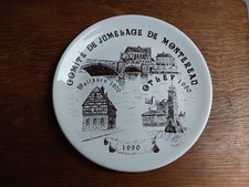 Decorative plate commemorating