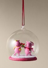 Percy Pig™ Cloche Hanging Decoration Bauble Ornament Christmas Tree Decoration