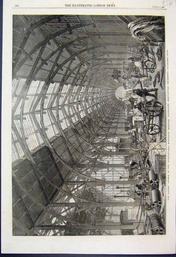 Original old antique print - original,