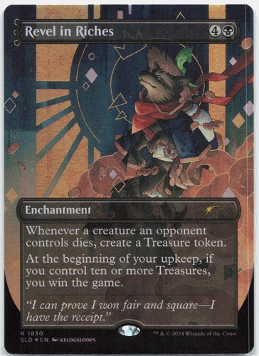 Revel riches rainbow foil - in,