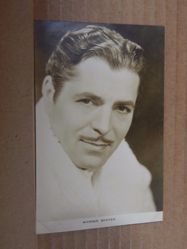 Film star postcard warner - film,