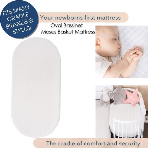Quilted crib moses basket bed - moses,