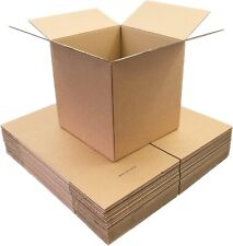 Heavy Duty Double-Wall Cardboard Moving Packing Removal Boxes, Large 40x40x25 cm