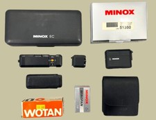 Minox EC Ultra Miniature (8x11 9.4mm Film)  Spy Camera - Bundle