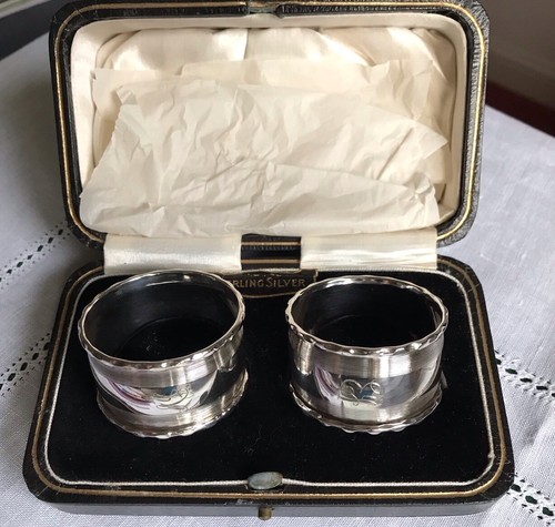 Vintage sterling silver boxed - sterling,