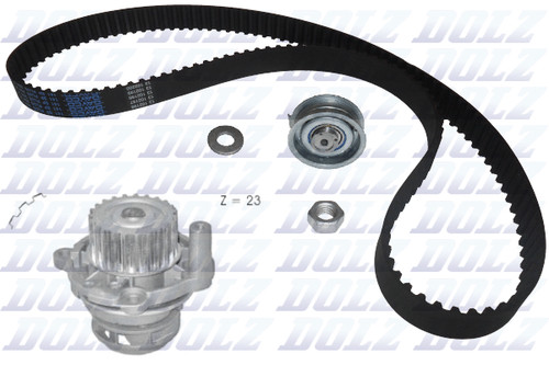 Water pump timing belt - &,