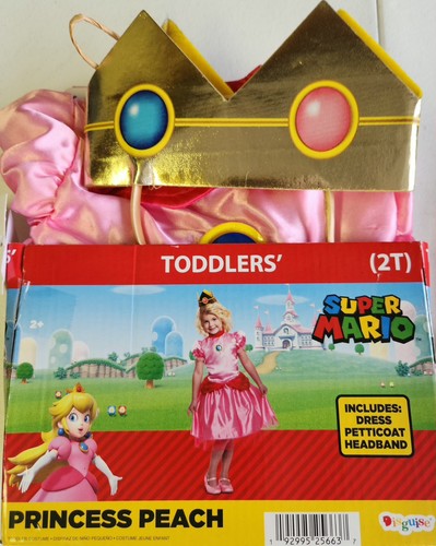 Toddler girls princess - princess, peach