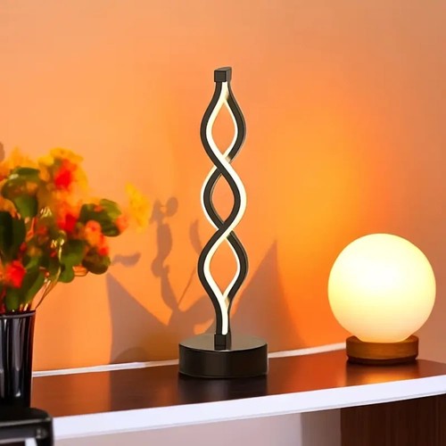 Modern spiral led - led, lamp