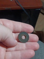 Antique, 1920's Slot Machine Token, GOOD FOR 5 CENT TRADE IN, (20106)