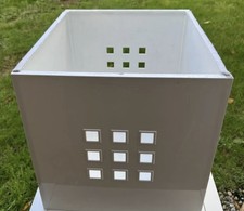Ikea lekman white storage box - storage,
