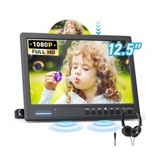 Arafuna 12.5" Car DVD Player with Headphone, Portable DVD Player with Headres...