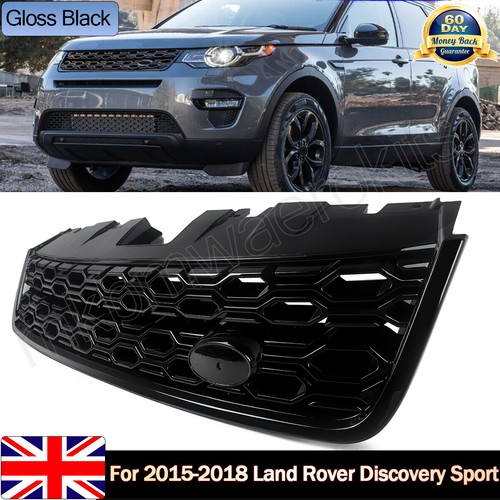 Black front grille - black,
