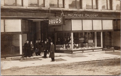 Mackenzie druggist store - druggist,
