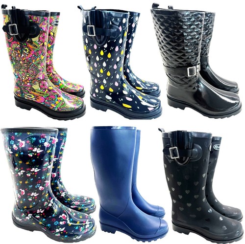 Ladies womens wellies festival - ladies,