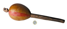 Music Instrument African Shaker Maraca Hand Made Vintage ra
