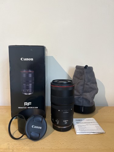 Barely used canon rf 100mm - [barely,