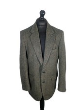 Magee Donegal Tweed Blazer Jacket Green Mens 40 M / L Excellent
